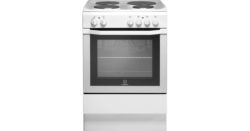 Indesit I6EVAW 60cm Freestanding Single Cavity Electric Cooker in White